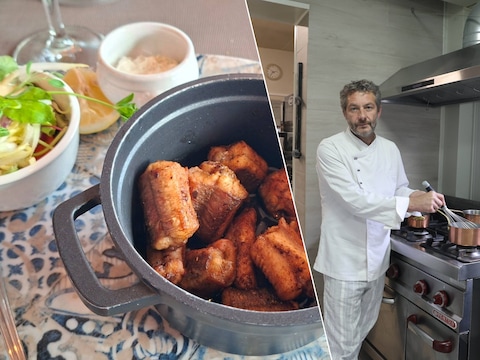 Gebakken paling / chef Danny Van Hemelrijck
