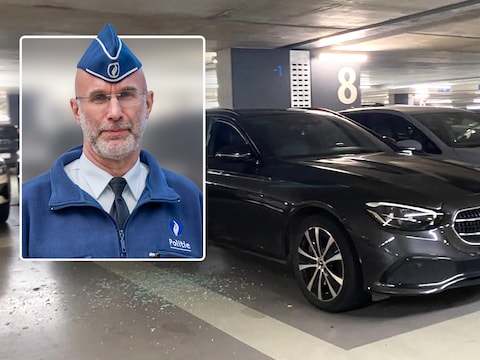Volgens politiewoordvoerder Dirk Van de Sande van Politiezone Rivierenland (inzet) werd de verdachte, die in deze ondergrondse parkeergarage te werk ging, snel gevat.