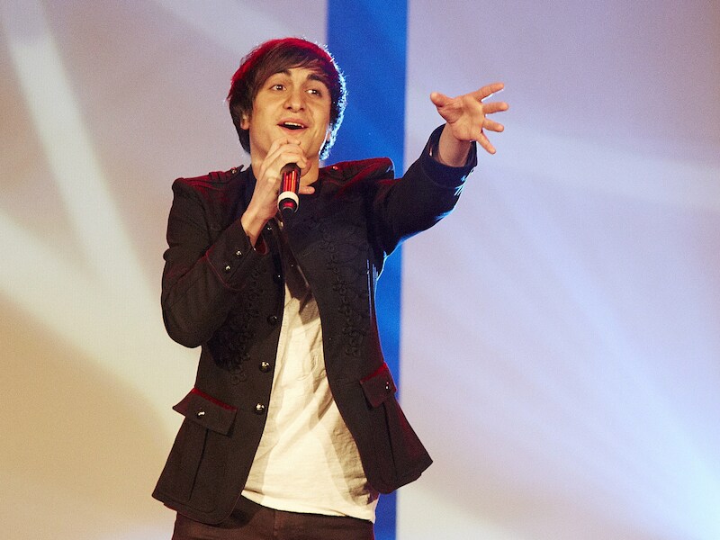 De Belgische inzending: Roberto Bellarosa, de winnaar van 'The Voice Belgique'.