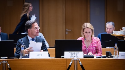 EU-buitenlandchef Kallas wil lidstaten helpen om NAVO-doelen te halen: “droneplannen overlappen niet”