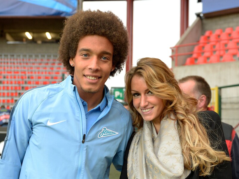 Axel Witsel en zijn vriendin Rafaella Szabo.