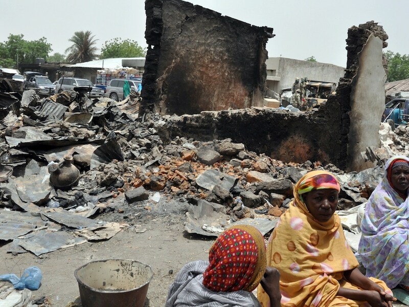 De radicale islamisten vielen de stad in de staat Borno in mei al aan en doodden toen meer dan 300 burgers.