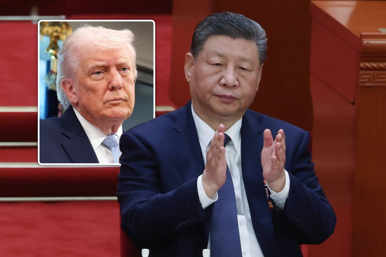 de-amerikaanse-president-donald-trump-inzet-en-de-chinese-president-xi-jinping