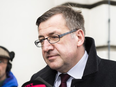 Steven Vanackere (CD&amp;V), minister van Financiën.