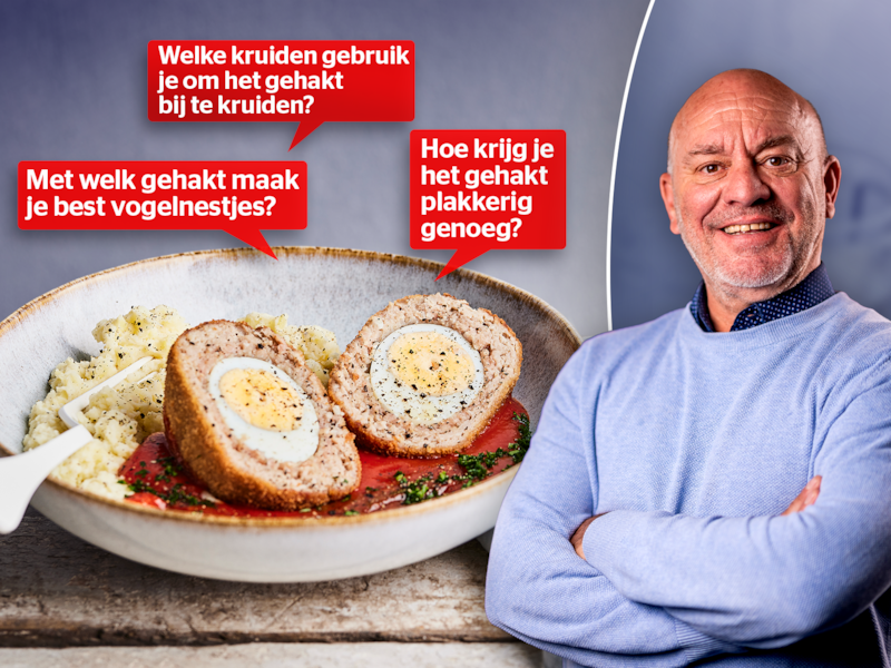 Piet Huysentruyt verklapt hoe je het perfecte vogelnestje klaarmaakt.