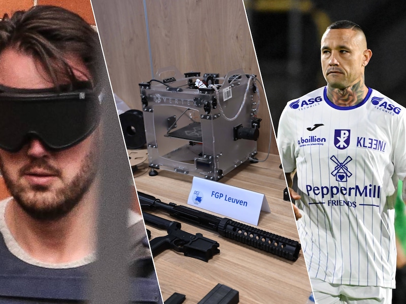 Van drugscrimineel Flor Bressers over ex-Rode Duivel tot 3D-geprinte wapens: deze zaken staan op de agenda in de Brusselse en Leuvense rechtbanken