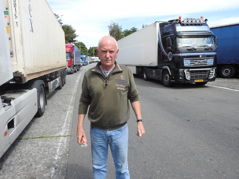 Trucker Marc beleefde een erg korte nacht op de snelwegparking van Gentbrugge.