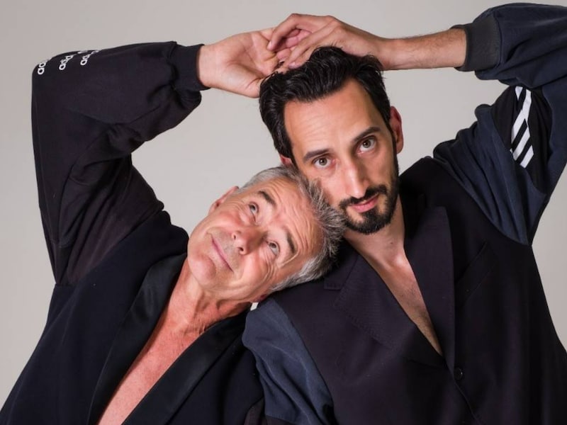 Frank Focketyn en Rashif El Kaoui staan op de planken in Vilvoorde. 