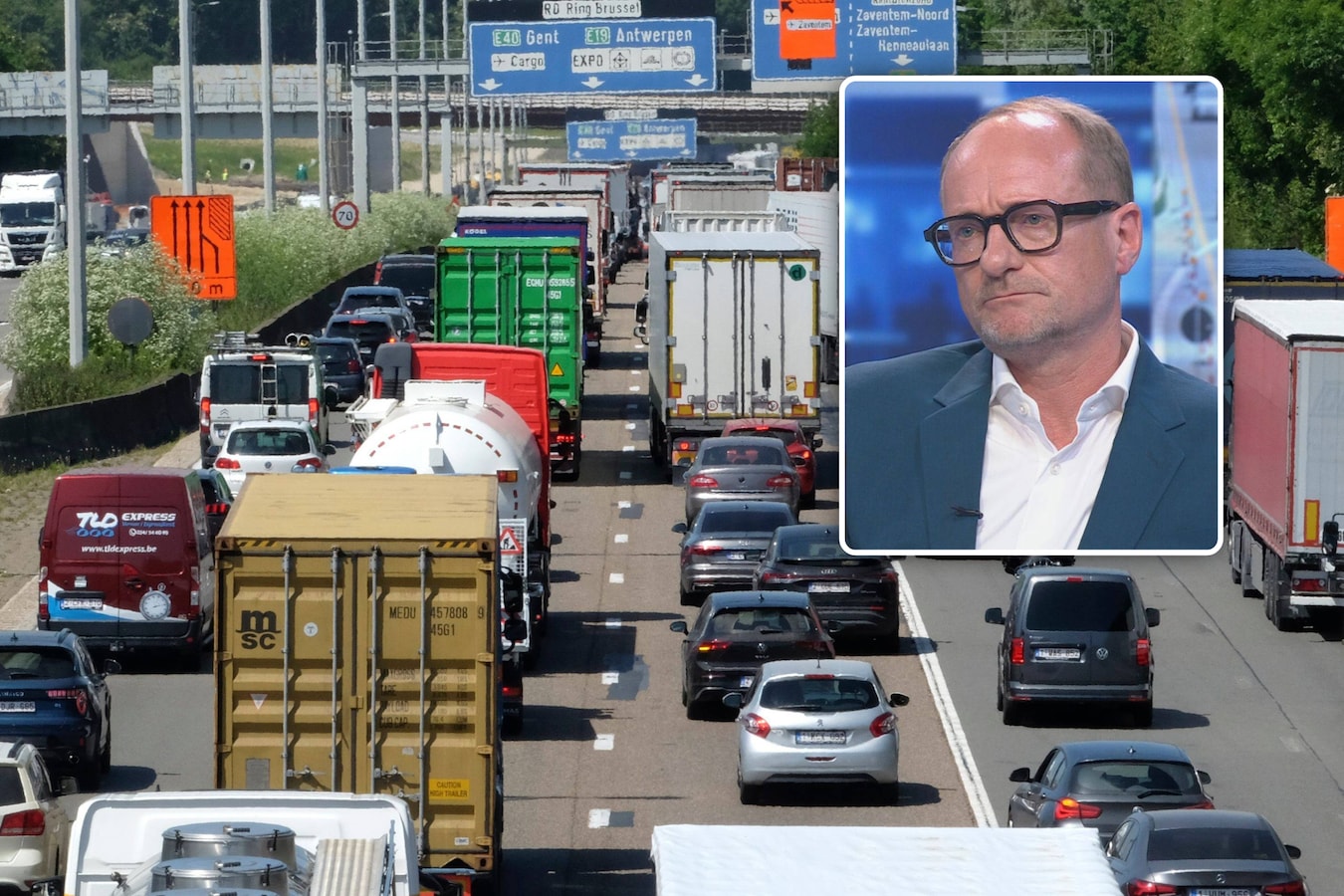 Ministrul Ben Weyts la VTM Nieuws