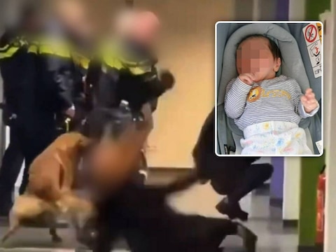 Haar mama raakte betrokken in een incident met de Nederlandse politie.