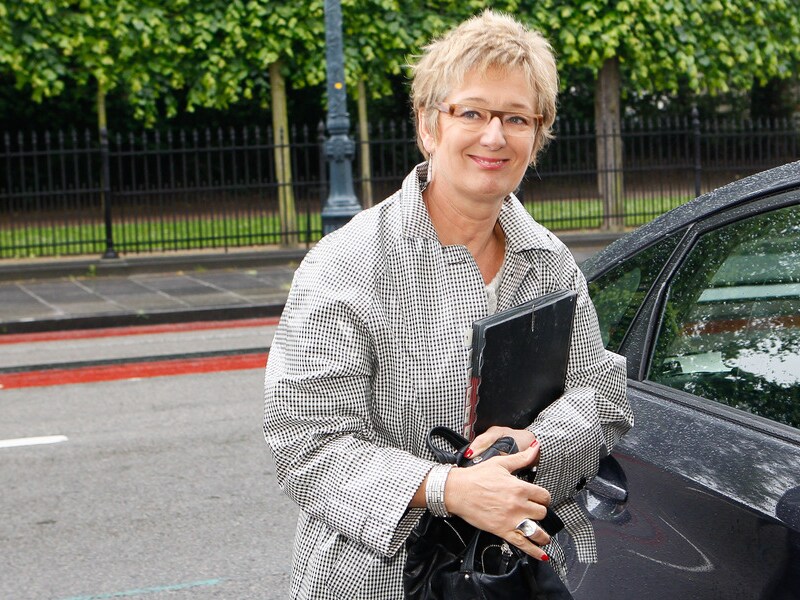 Brussels minister van Milieu Evelyne Huytebroeck (Ecolo).
