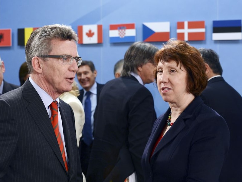 Catherine Ashton, de Europese minister van Buitenlandse Zaken.