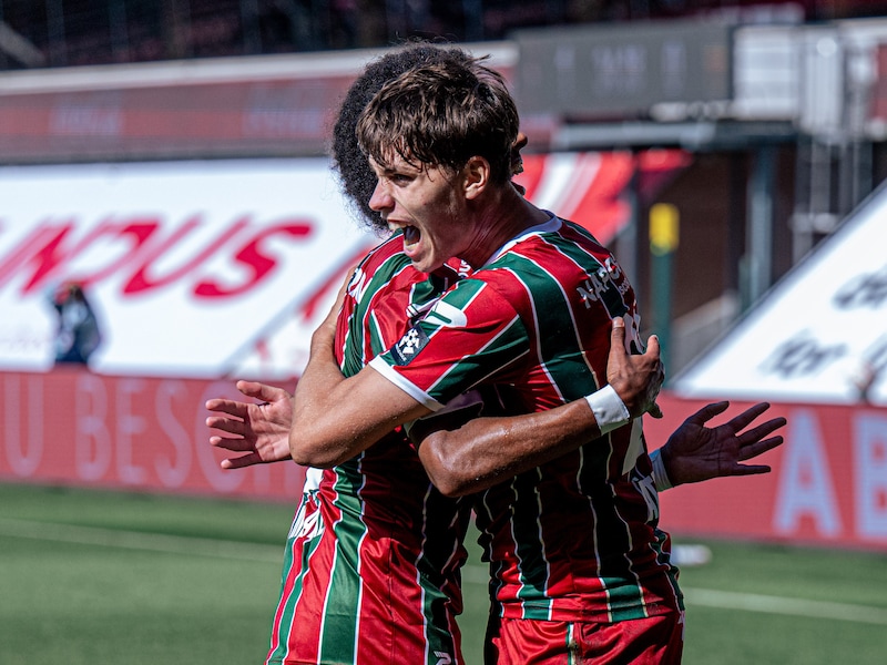 Zalán Átrok (Zulte Waregem) schittert tegen SK Beveren: “Twee goals en een trofee, dat is heerlijk gevoel”