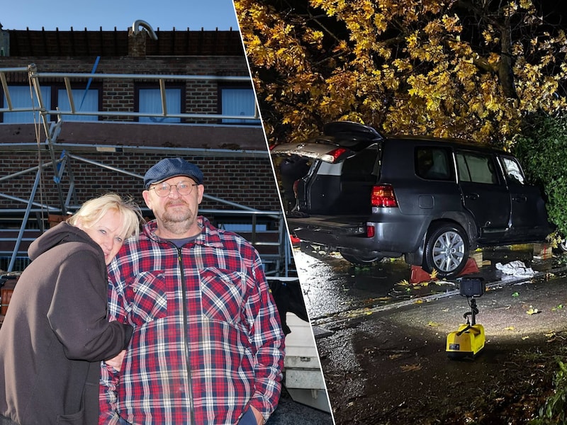 Daags na storm Austen meten Sonja en Patrick de schade op nadat hun dak wegwaaide. In Heist-op-den-Berg raakte een bestuurder gewond toen een boom op zijn auto viel.