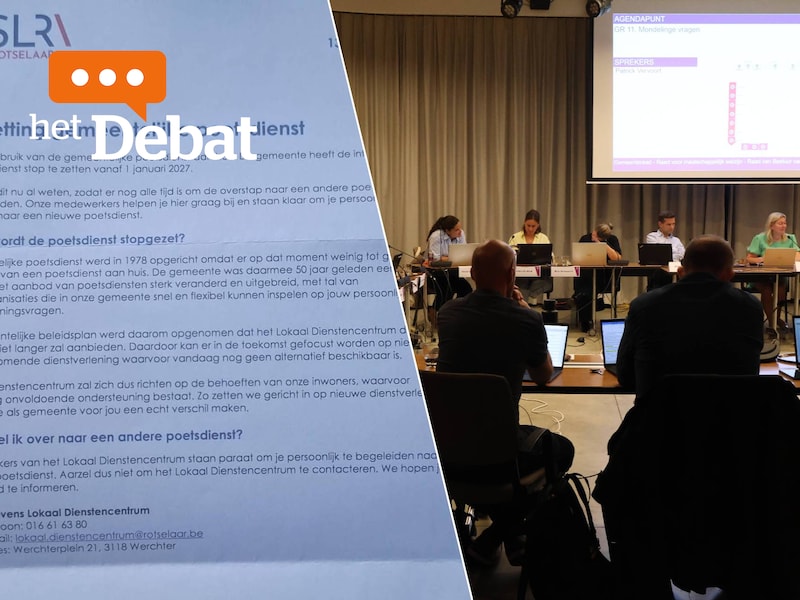 De poetsdienst van Rotselaar wordt vanaf 1 januari 2027. Een dienst die 590.000 euro kostte per jaar.