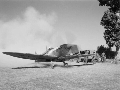Illustratiebeeld Spitfire.