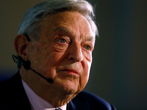 Zakenman en filantroop George Soros.