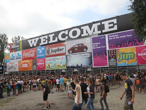 Rock Werchter vorig jaar.