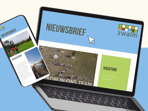 Zwalm start met een tweewekelijkse nieuwsbrief.
