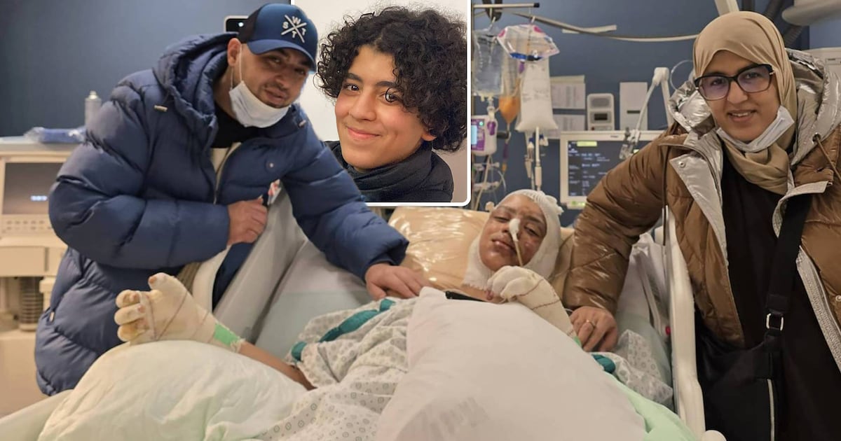 Zakaria (15) ontwaakt uit coma nadat hij vrijdag in Anderlecht in brand ...