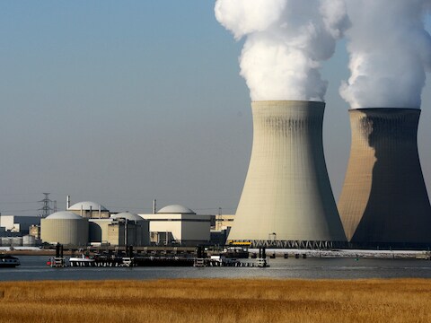 De kerncentrale van Doel.