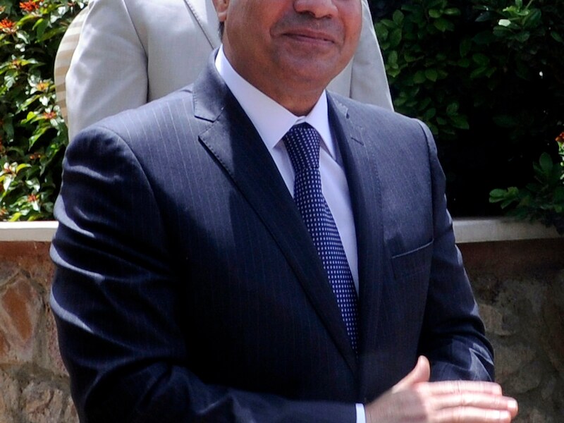 Egyptische president Abdel Fattah al-Sissi.