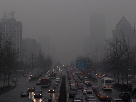 Just another day in Beijing.
