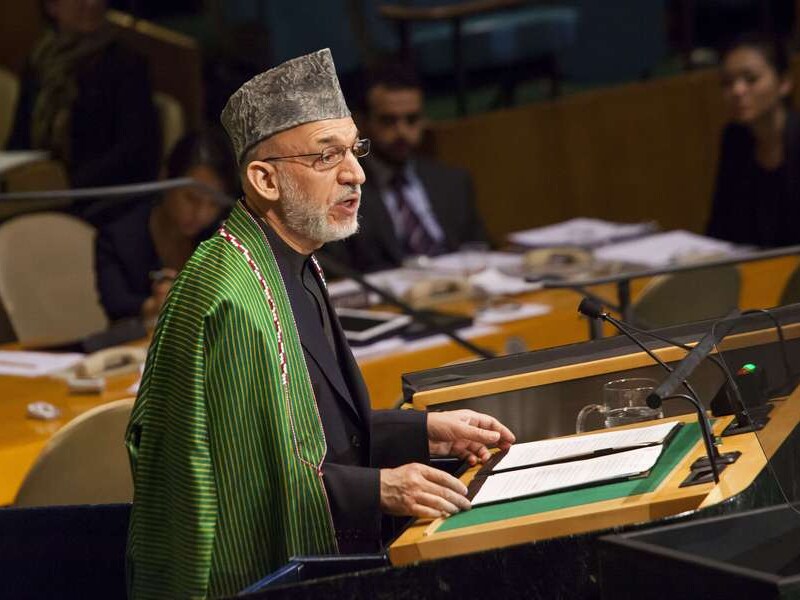 Hamid Karzai.