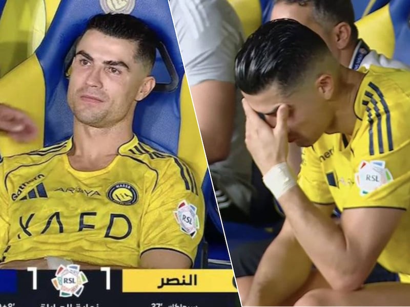Hij zag het vol ongeloof gebeuren: Cristiano Ronaldo nog geen kampioen met Al-Nassr na onwaarschijnlijke blunder in 98ste minuut