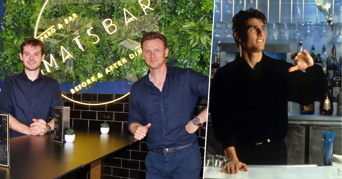 NET OPEN. Mathias (41) opent eigen cocktailbar Matsbar: “Tom Cruise is ...