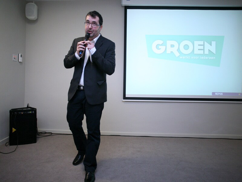 Voorzitter Wouter Van Besien.
