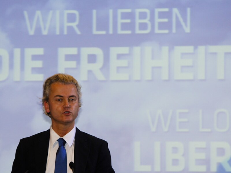 Wilders in Berlijn.