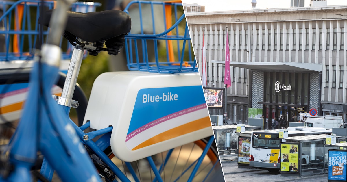 E-bikes aan Hasselt Station winnen terrein bij pendelaars
