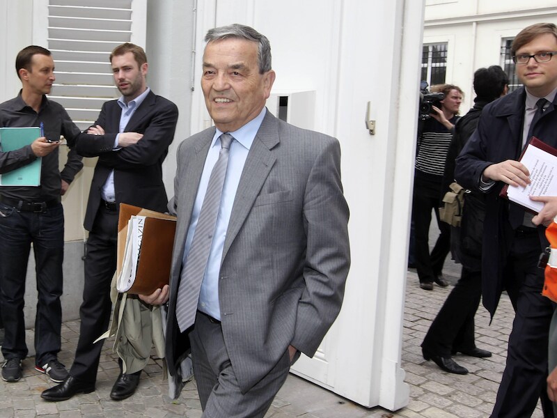 Louis Tobback, burgemeester van Leuven.