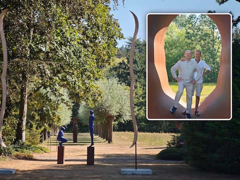 Beeldenstroom Destelbergen, Inzet: Dirk Bogaert en Daniël Mortier