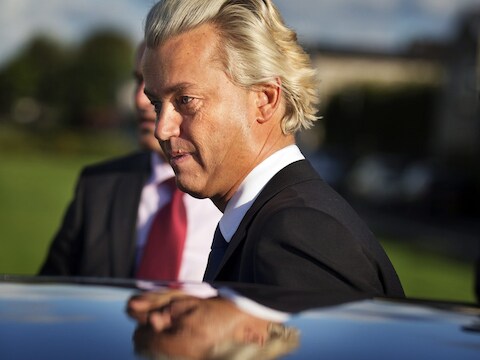 PVV-leider Geert Wilders.
