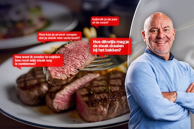 “Een steak bleu chaud bakken is een van de moeilijkste cuissons die er zijn”: Piet Huysentruyt beantwoordt 14 lezersvragen over steak