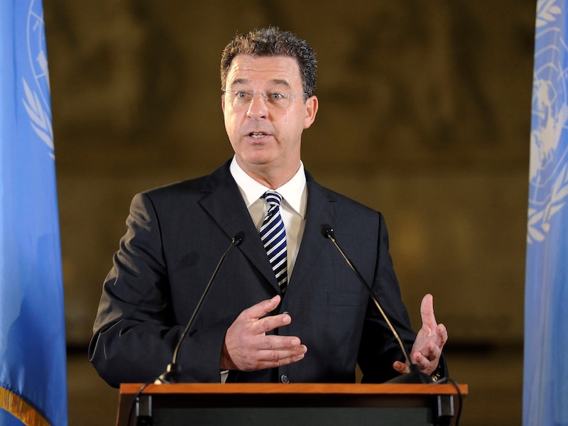 De hoofdaanklager van het Joegoslavië-tribunaal, de Duitstalige Belg Serge Brammertz.