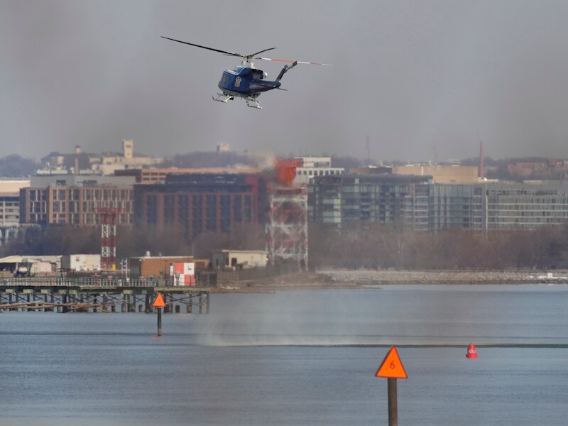 Deze helikopter werd ingezet om eventuele overlevenden te redden. Die bleken er echter niet te zijn.