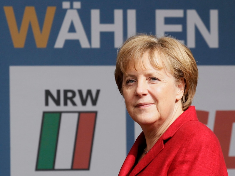 Angela Merkel.