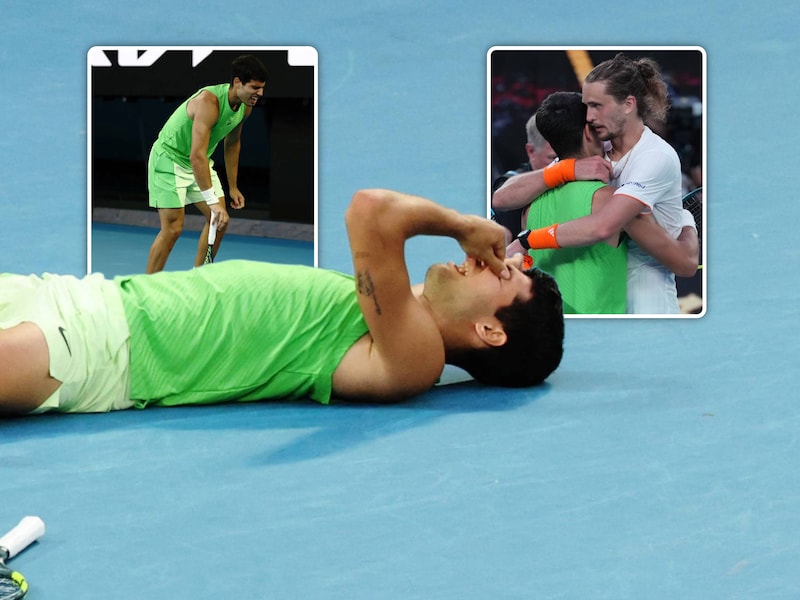 “Je beschermt hen allebei!”: Alexander Zverev razend na onterechte time-out van Carlos Alcaraz in zinderende halve finale