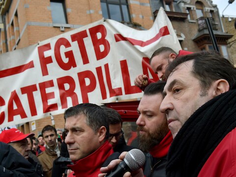 Beld van een eerder protest vorige week.