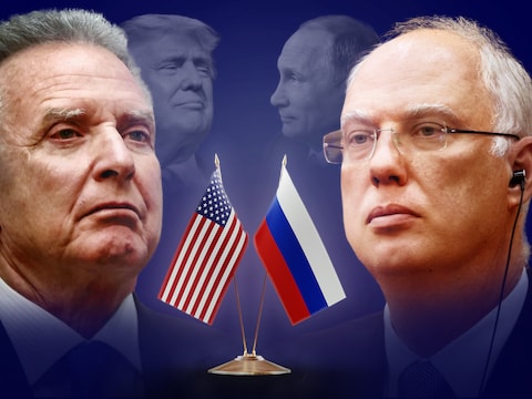Steve Witkoff (links) en Kirill Dmitriëv (rechts) zijn de 'fixers' van Trump en Poetin, die centraal staan in de onderhandelingen tussen beide staatshoofden.