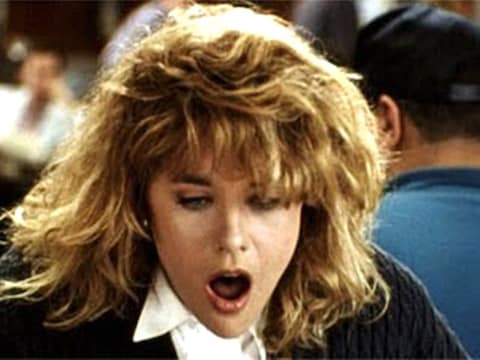 Een vervalst orgasme zet het restaurant op stelten in 'When Harry Met Sally'