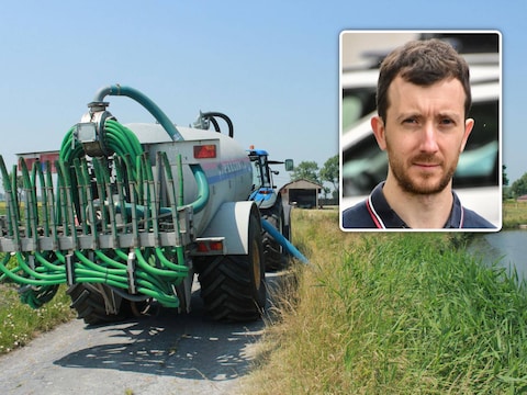 Het oppompverbod in West-Vlaanderen blijft van kracht. Kleine foto: Glenn Verdru, woordvoerder van politiezone Arro Ieper. 