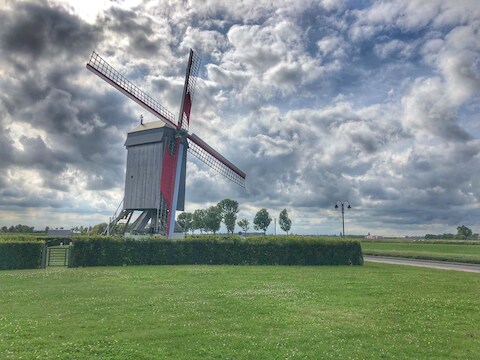 De Geersensmolen in Klemskerke (De Haan)