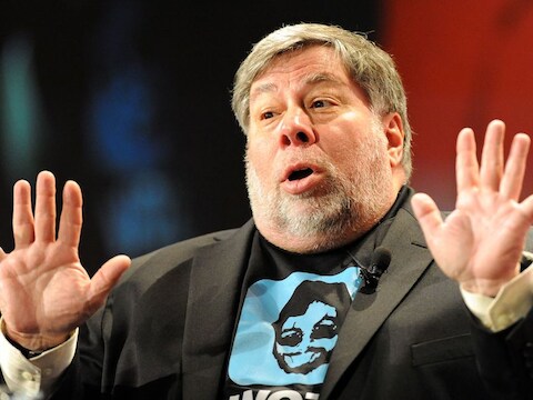 Apple-oprichter Steve Wozniak.