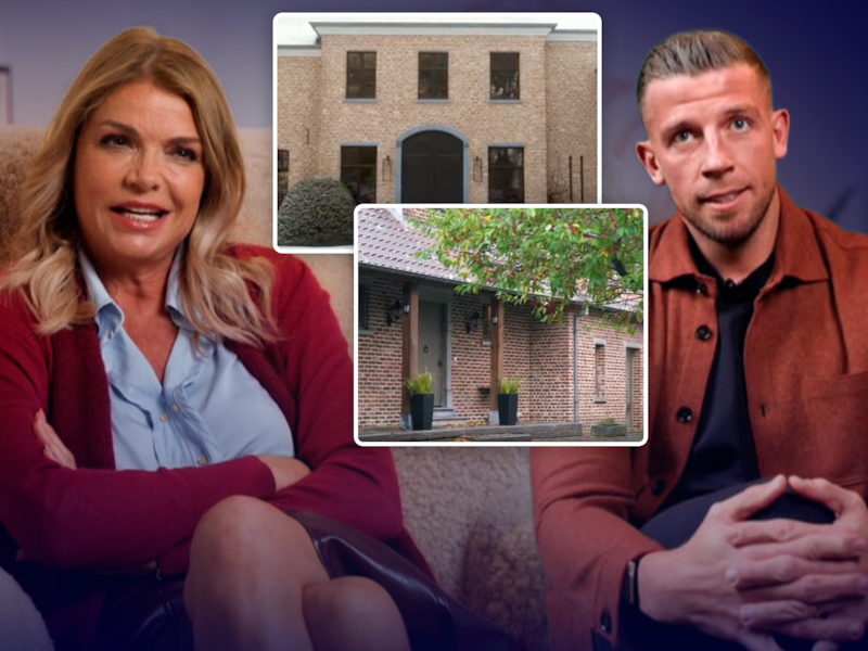 Goedele Liekens en Toby Alderweireld tonen trots hun huis in ‘Komen eten’.
