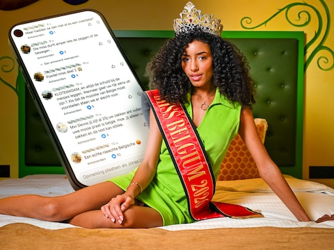 Olga Lombardo draagt - zo zegt ze het zelf - het kroontje fier op haar krulletjes.