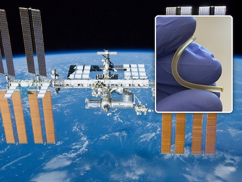 Aan boord van het ISS werden 28 zenuwimplantaten geprint met bio-inkt van het Gentse biotechbedrijf BIO INX.  